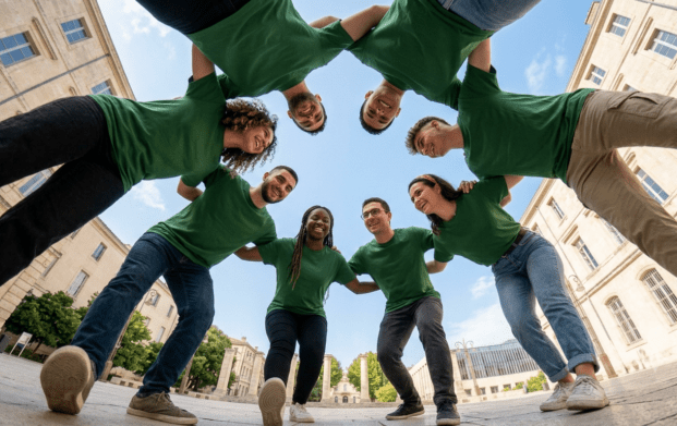 groupe d'étudiants à Atmos